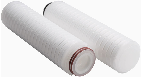 Índice de retención de cartucho de filtro de membrana PES de alto flujo de la serie HFPS 0.45um