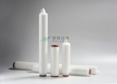 Filtro de seguridad cartuchos de filtro de agua de 5 micrones, cartucho de filtro plisado, filtro de agua de los PP