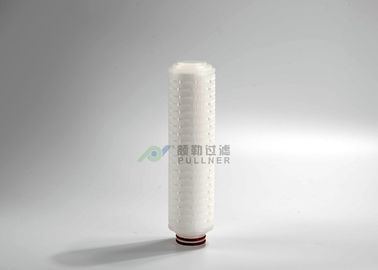 los filtros de membrana de 0.1um 0.22um 0.45um PVDF, PVDF plisaron el cartucho de filtro 10 pulgadas