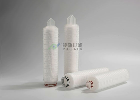 0,22 micrones PP/poliéster/cartucho de filtro plisado fibra de vidrio para el sistema de seguridad del RO