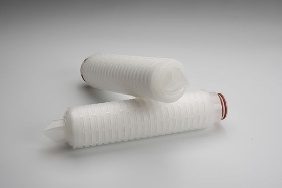 10&quot; cartucho de filtro plisado microelectrónica de membrana 0,4 - área de la filtración 0.7m2