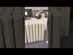 Filtros de alto flujo para aplicaciones de alta temperatura con jaula de acero inoxidable SS304