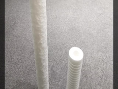 Cartuchos de filtro de aire industrial 115 mm OD Presión máxima 21C Filtración de trabajo pesado