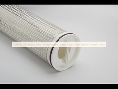 Filtro de agua de temperatura de 60 pulgadas con área de filtración de 7 μm