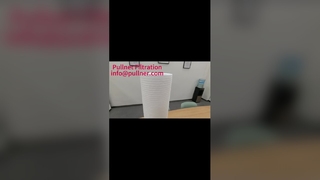 Filtro soplado de PP.