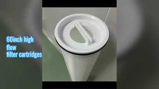Cartuchos de filtro de alto flujo de 60 pulgadas