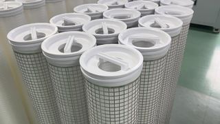 Cartucho de filtro de acero inoxidable de alta temperatura de 40''