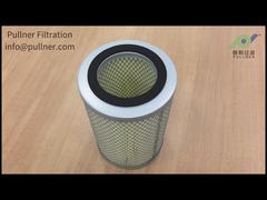 Cartucho de filtro de polvo plisado de 5,5 pulgadas de diámetro exterior para recolección de polvo industrial
