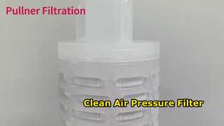 Cartucho de filtro plisado de PTFE de 30 pulgadas para presión de aire