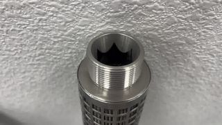 Cartucho de filtro plisado de fieltro de fibra de acero inoxidable de 40 pulgadas