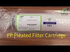 Cartucho de filtro de PP de 20 pulgadas para tratamiento de agua y prefiltración RO