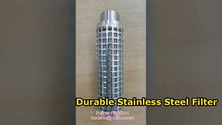 Filtro de cartucho de acero inoxidable Filtración de gas y aceite