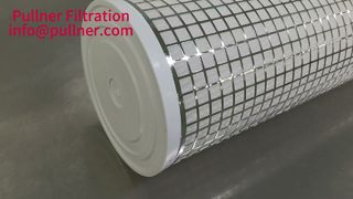 Filtro de alto flujo plisado PP de alta temperatura de 40 pulgadas