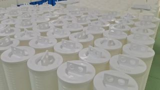 cartucho de filtro del alto flujo 5um material del polipropileno de 60 pulgadas