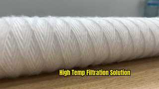 Cartucho de filtro enrollado en hilo de 40 pulgadas