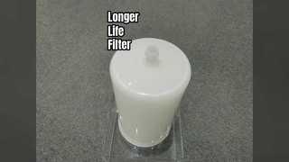 Cartucho de filtro de alto flujo para recubrimiento continuo