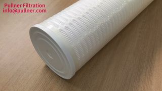 Cartucho de filtro industrial de alto flujo diseñado para filtración de gran caudal