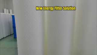 Cartucho de filtro de alto flujo de fibra de vidrio PP de 60 pulgadas de eficiencia del 99,8%