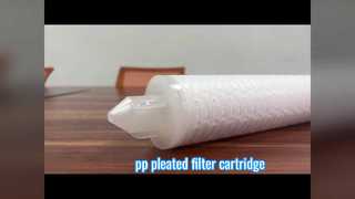 Cartucho de filtro plisado pp de 30 pulgadas