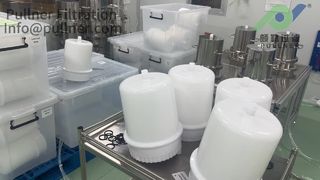 Cartucho de filtro sacular integrado de la serie PRS de 10 pulgadas para aplicaciones de nueva energía
