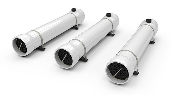 5um carcasa de filtro FRP individual de 40 pulgadas para la industria de desalinización de agua de mar