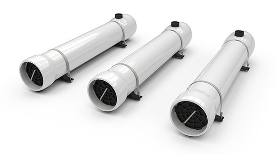 Membrana de fibra de vidrio de prefiltración RO de carcasa de filtro FRP de desalinización SWRO pulida