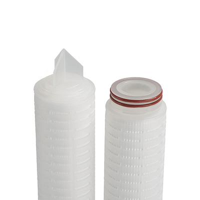 Cartucho de filtro compatible ácido de membrana 5 pulgadas 10 pulgadas filtro del cartucho del micrón de 20 pulgadas