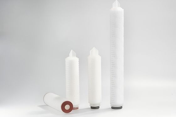 Cartucho de filtro de membrana de nylon serie PN con membranas de Nylon6/Nylon66 hidrofílicas naturales Alta porosidad y distribución microporosa uniforme