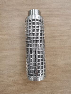 Cartucho de filtro plissado de acero inoxidable 316L con gran área de filtración y resistencia a altas temperaturas