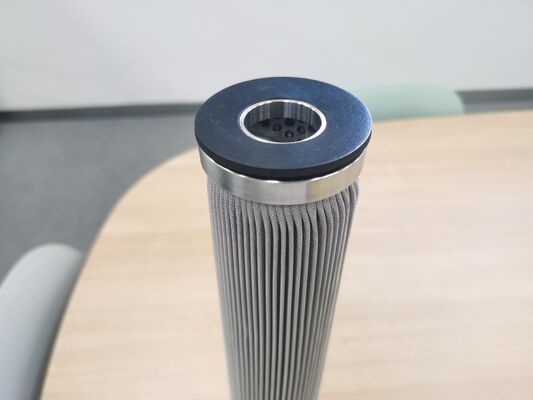 Cartucho de filtro sinterizado de fibra de acero inoxidable con alta temperatura, presión y resistencia a la corrosión