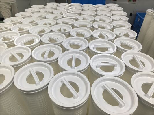 Cartucho de filtro de alto flujo de 40 pulgadas con doble extremo abierto para filtración de agua de mar