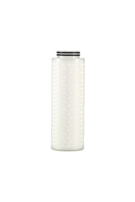 Cartucho de filtro de alto flujo de la serie 130 con superficie de filtración de 2,2 m2 y capacidad de caudal de 200 l/min para filtración en proceso húmedo