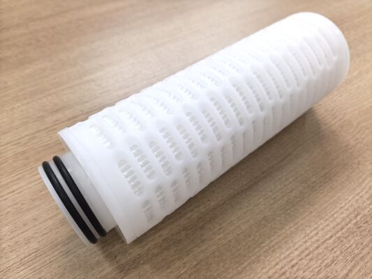 Cartucho de filtro de alto flujo de la serie 83 con alta tasa de flujo, múltiples opciones de filtro y baja precipitación para filtración de procesos húmedos