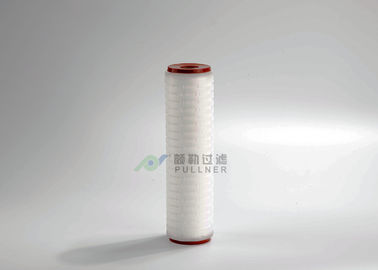 Food Beverage Membrane Filter Cartridge 0.22um 10" Nylon66 Pleated Durable
