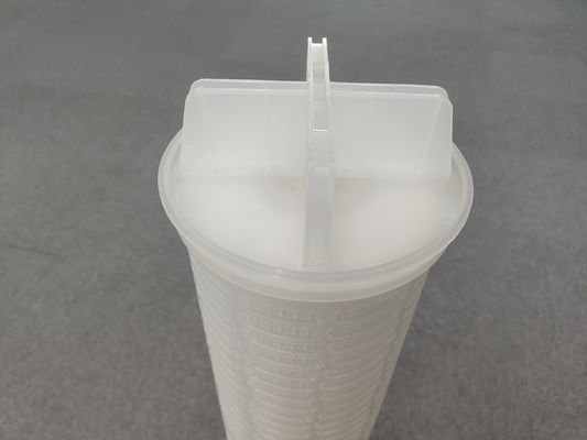 Retención de la suciedad cartucho de filtro transversal de agua de 5 micrones de 40 pulgadas