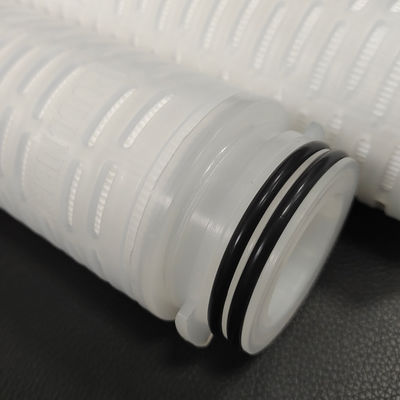 cartucho de filtro plisado polipropileno disponible de membrana 1.2m3/H de 10&quot; de 254m m