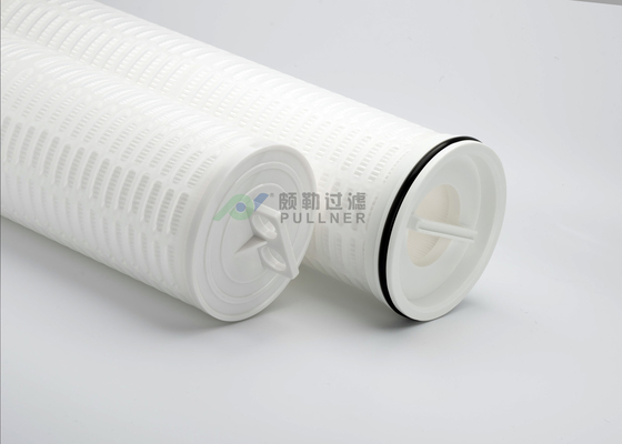 Cárter del filtro del cartucho de la membrana de la fibra de vidrio de la prefiltración del RO para la desalación de la agua de mar