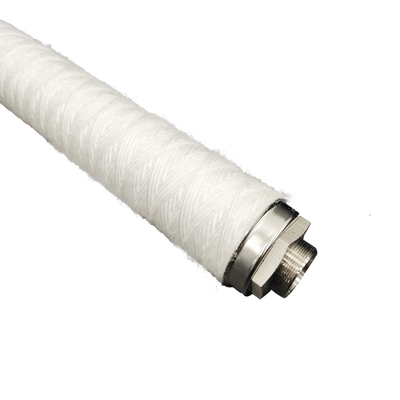 Cartucho de filtración de heridas de cuerda OD 60MM con núcleo de soporte de acero inoxidable 304/316