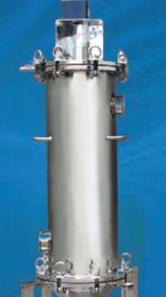 Dispositivo de filtración autolimpiante serie P-SCF con cartucho filtrante de alambre en cuña metálico para filtración continua en línea y sistema de control inteligente