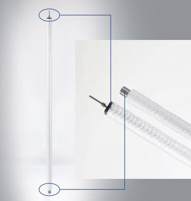 Cartucho de filtro de alto flujo enrollado en hilo serie PLX con estructura de panal para una pequeña caída de presión y una gran capacidad de retención de contaminantes