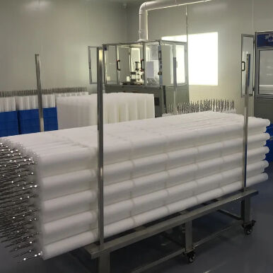 Cartucho de filtro plissado de la serie PHFZ para la eliminación de hierro en agua condensada de centrales eléctricas con diseño soldado de 40" y 30"