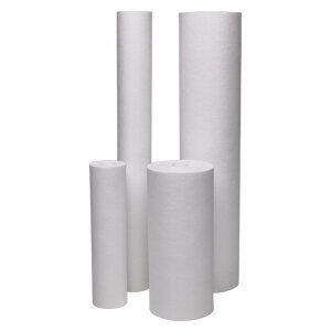 Cartucho de filtro de alto flujo soplado por fundición de la serie PLM con alta capacidad de retención de suciedad, resistencia a la corrosión y alta resistencia a la compresión