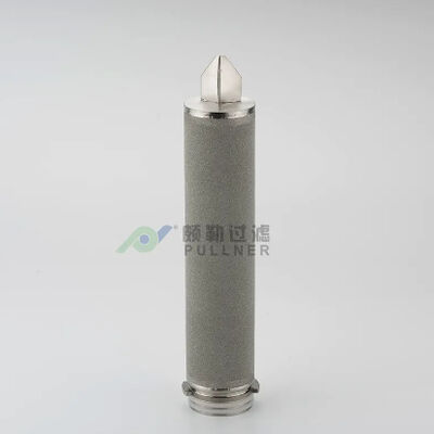 Cartucho filtrante de malla sinterizada de acero inoxidable 316L de 10 pulgadas con alta resistencia a la temperatura y a la corrosión para aplicaciones de alto flujo