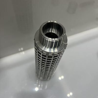 Cartucho de filtro plissado de fibra de acero inoxidable con resistencia a altas temperaturas, tamaño de poro graduado y gran área de filtración