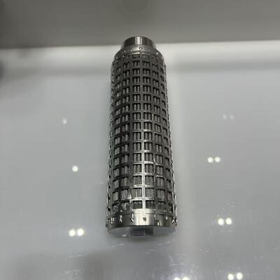 Cartucho de filtro plissado de fibra de acero inoxidable con resistencia a altas temperaturas, tamaño de poro graduado y gran área de filtración