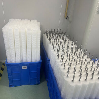Cartucho de filtro pliado de 70 pulgadas PP para agua de condensación en plantas de energía