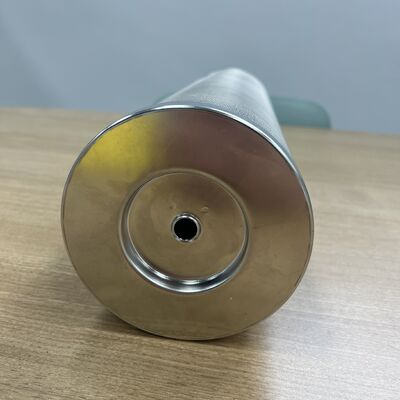 Cartucho de filtro de malla de acero inoxidable 304/316L de 5'' de gran diámetro con presión de diseño de 0,8 MPa