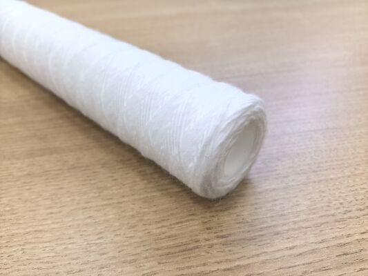 Cartucho de filtro de heridas de cuerda de 5 micrones de 40 pulgadas para tratamiento de agua condensada
