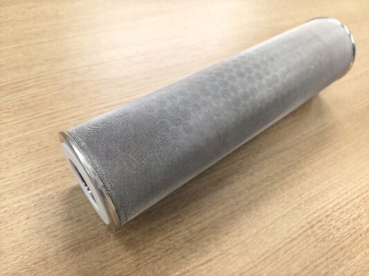 Cartucho de filtro de malla de acero inoxidable 80 con alta resistencia mecánica y resistencia a la temperatura