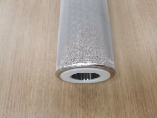 Cartucho de filtro de malla de acero inoxidable 80 con alta resistencia mecánica y resistencia a la temperatura